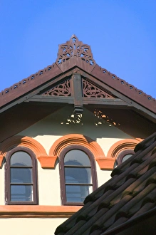 Bohemia Prints: Historical building, Karlstejn, Central Bohemia, Czech Republic