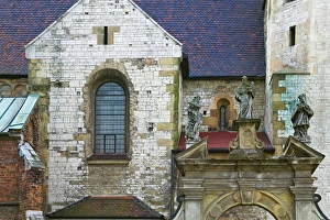 Krakow Prints: Historical buildings, Krakow, Poland