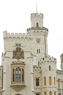 Images Dated 8th May 2004: Hluboka Castle, Czech Republic, Ceske Budejovice