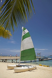 Fiji Prints: Hobie Cat, Plantation Island Resort, Malolo Lailai Island, Mamanuca Islands, Fiji