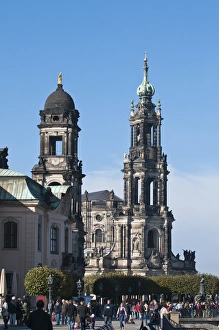 Court Prints: The hofkirche (Church of the Court) Dresden, Germany