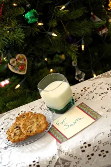 Santa Claus Prints: Holiday still life
