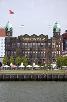 Images Dated 6th August 2007: Holland-Amerika Lun building, the original headquarters of the cruise line on the