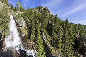 Holland Falls Prints: Holland Falls in the Lolo National forest, Montana, USA