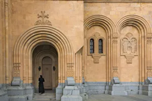 Images Dated 2018 August: Holy Trinity Cathedral of Tbilisi, also known as Sameba, Tbilisi, Georgia