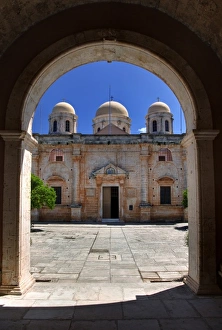Images Dated 18th May 2010: Holy Trinity Monastery, Crete, Greece
