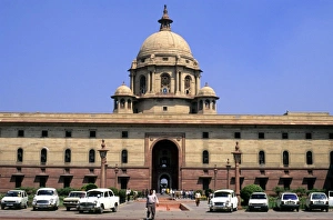 Population Prints: The Home Ministry Building in New Delhi, India