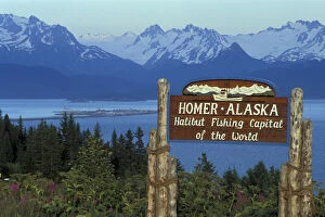 Images Dated 21st May 2004: Homer, AK. Kenai Peninsula. Homer is the halibut capital of the world