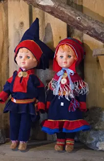 Prints of Honningsvag Norway cruise Hurtigruten Sami Tribal souvenirs of home made items at North Cape Northern most place in Europe Images Dated 2028 September: Honningsvag Norway cruise Hurtigruten Sami Tribal souvenirs of home made items