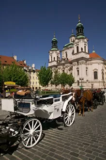 horse and coach, Czech Republic, prague