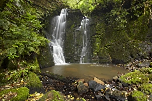Images Dated 13th February 2012: Horseshoe Falls, Matai Falls, Catlins, South Otago, South Island, New Zealand