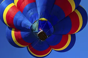 Recreation Prints: Hot air balloon bringing color to the sky