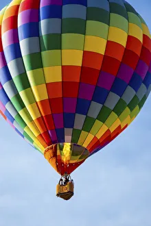 Images Dated 1st July 2018: Hot air balloon bringing color to the sky