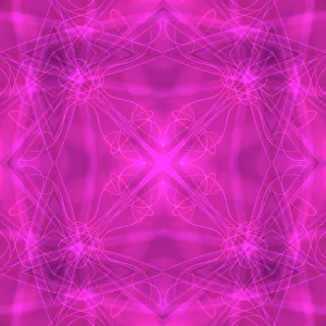 Montage Prints: Hot pink abstract