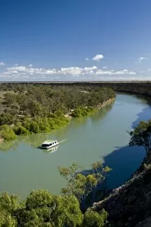 House Boat, Big Bend, near Swan Reach, Murray River, South Australia, Australia