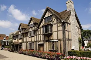 Images Dated 2nd August 2014: House of famous writer William Shakespeare in Stratford Upon Avon in the West Midlands