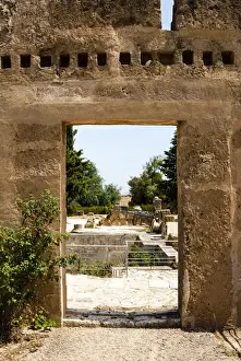 Archaeological Prints: House Insula 2, Utica Punic and Roman archaeological site, Tunisia, North Africa, Africa