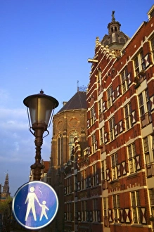 Images Dated 20th June 2007: Houses with 17th or 18th century facade, Amsterdam, Netherlands