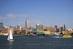 Hudson River Prints: The Hudson River and New York City, New York, USA