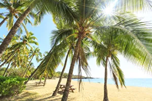 Paradise Prints: Hulopo e Beach Park, Lanai Island, Hawaii, USA