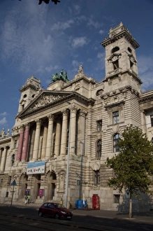 Images Dated 13th September 2009: Hungary, capital city of Budapest. Historic building now home to the Ethnographical Museum
