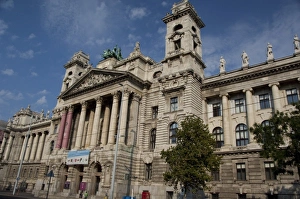Images Dated 13th September 2009: Hungary, capital city of Budapest. Historic building now home to the Ethnographical Museum