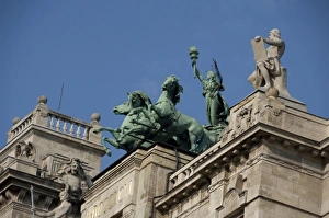 Images Dated 13th September 2009: Hungary, capital city of Budapest. Historic building now home to the Ethnographical Museum