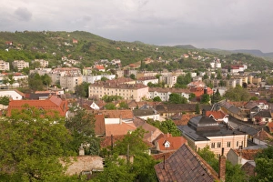 Images Dated 9th May 2004: HUNGARY-DANUBE BEND-Estergom: Town View