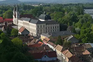 HUNGARY-DANUBE BEND-Estergom: Vizivaros Water Town District