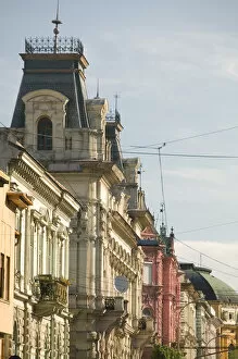 HUNGARY-Great Plain-SZEGED: Downtown architecture
