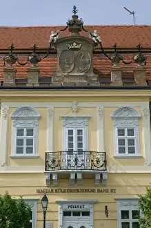 Images Dated 19th May 2004: HUNGARY-Lake Balaton Region-VESZPREM: Castle Hill- Building Detail