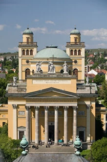 HUNGARY-Northern Uplands- EGER: Eger Basilica (b.1836)