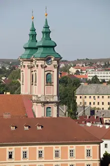 HUNGARY-Northern Uplands- EGER: Minorite Church (b. 1771)