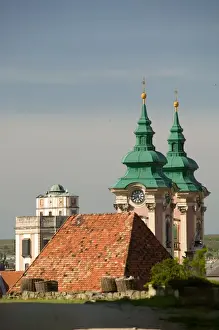 Northern Uplands Prints: HUNGARY-Northern Uplands- EGER: Minorite Church (b. 1771)