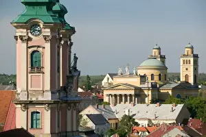 Northern Uplands Prints: HUNGARY-Northern Uplands- EGER: Minortite Church & Basilica