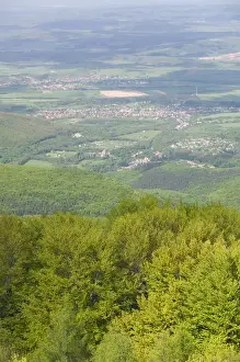 Northern Uplands Prints: HUNGARY-Northern Uplands / Matra Hills-Kekesteto: Mt. Kekes- Tallest Mountain in Hungary