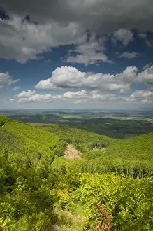 HUNGARY-Northern Uplands / Matra Hills-Matrahaza: Matra Hills View