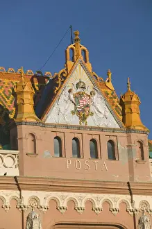 Images Dated 18th May 2004: HUNGARY-Southern Transdanubia-PECS: Art Nouveau Style Main Post Office