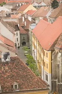 Images Dated 7th May 2004: HUNGARY-WESTERN TRANSDANUBIA-Sopron: View of Szent Gyorgy utca (St. George Street)