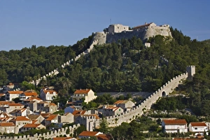 Images Dated 13th May 2007: Hvar Castle on Hvar Island, one of the most famous Dalmatian Islands, Croatia