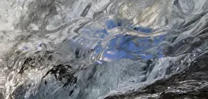 Images Dated 21st February 2015: Ice cave in the glacier Breidamerkurjoekull in Vatnajoekull National Park. europe