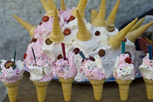Sale Prints: Ice cream for sale, Cuenca, Ecuador