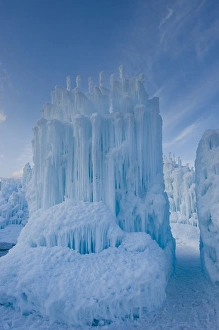 Images Dated 16th February 2010: Ice Sculptures at Zermatt Resort, Midway, Utah