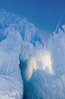 Images Dated 16th February 2010: Ice Sculptures, Zermatt Resort, Midway, Utah