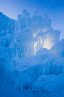 Ice Sculptures, Zermatt Resort, Midway, Utah