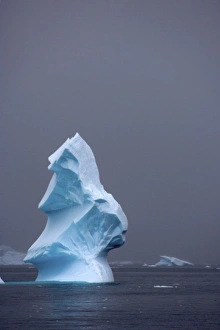 Images Dated 29th January 2007: iceberg floating off the western Antarctic peninsula, Antarctica, Southern Ocean