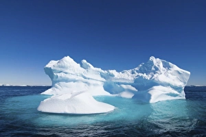 iceberg floating off the western Antarctic peninsula, Antarctica, Southern Ocean