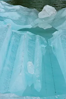 Aquamarine Prints: Iceberg textures