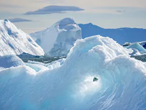 Images Dated 19th September 2019: Iceberg in the Uummannaq Fjord System. America, North America, Greenland, Denmark