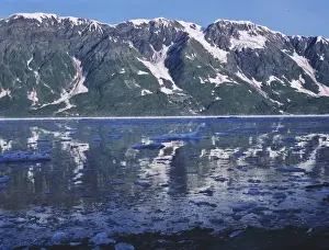 Ice Berg Prints: Icebergs in Disenchantment Bay, Russell Fiord Wilderness, near Yakutat, Alaska